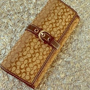 COACH brand eye glass case
